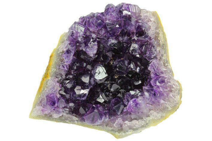 Dark Purple, Amethyst Crystal Cluster - Uruguay #122049